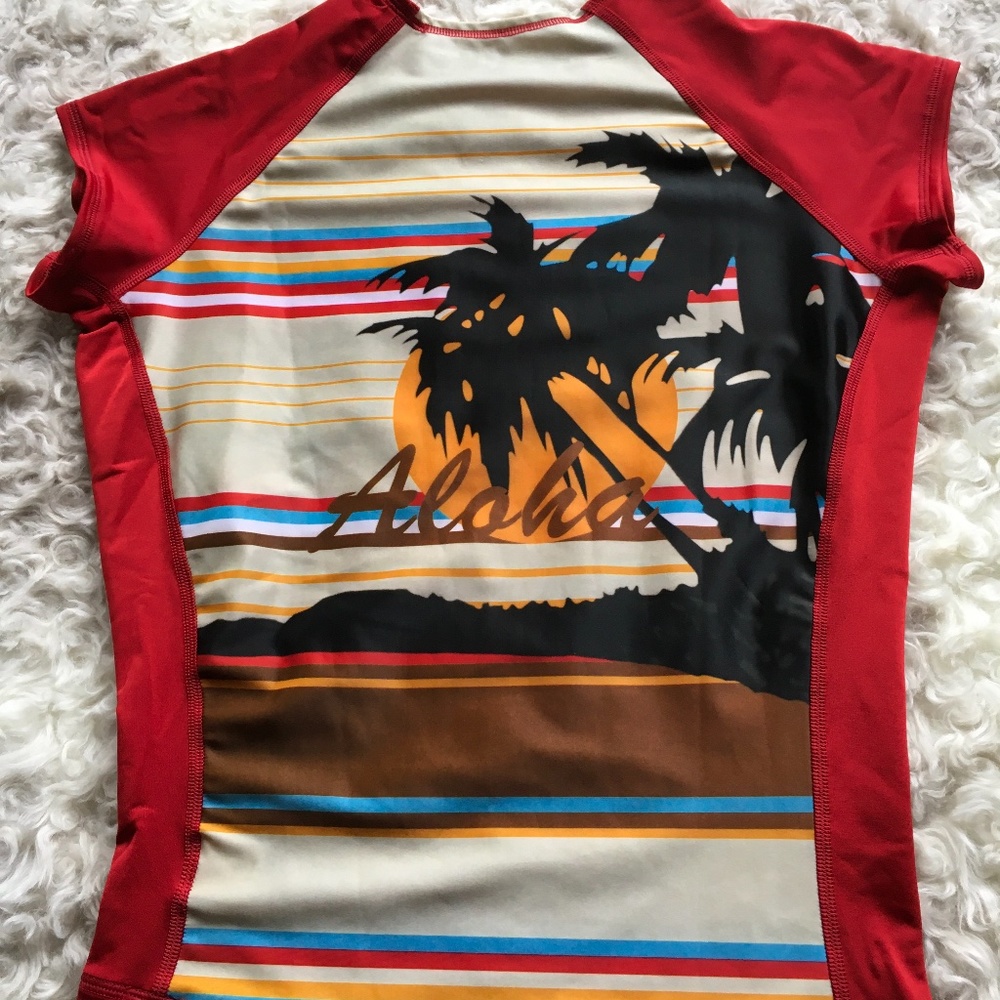 Sleeveless Rash Guard Surf Shirt, S